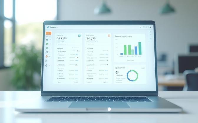 Exempel på hotellbokningssystemets dashboard